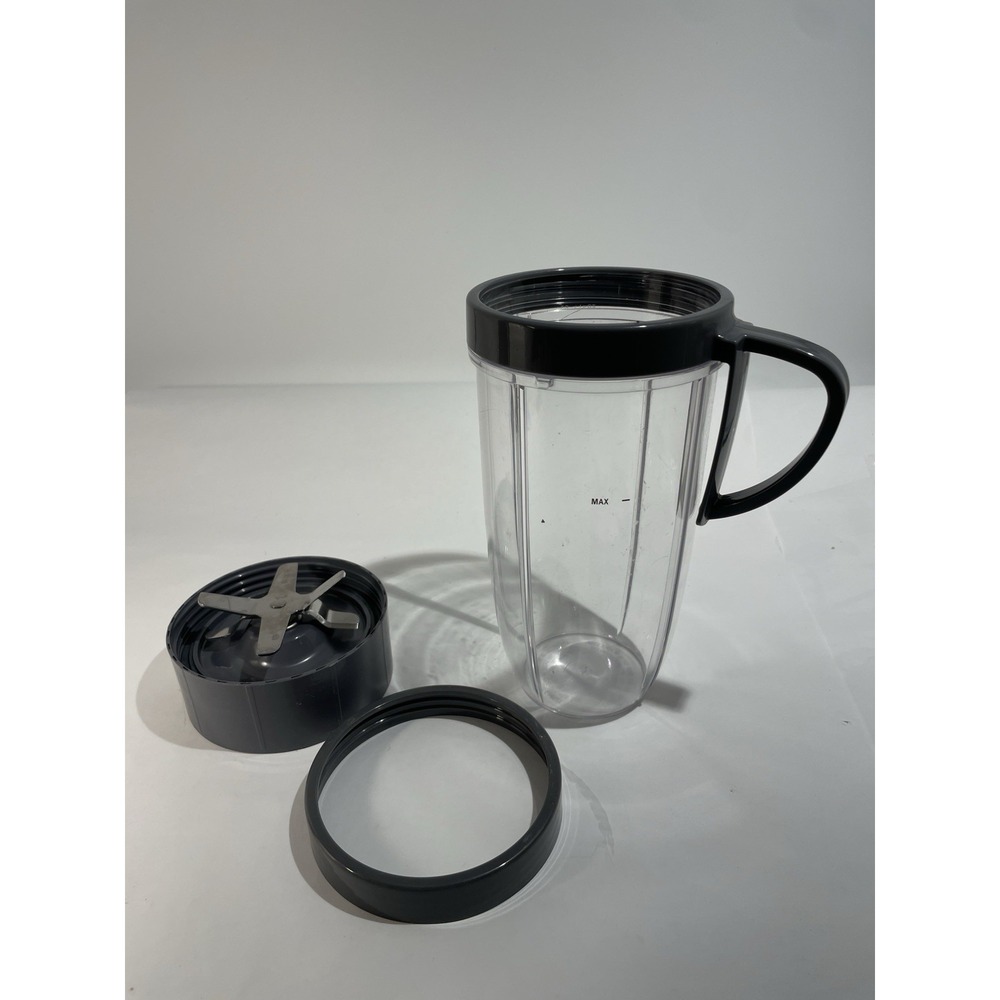 Tall Cup and Extractor Blade for NutriBullet Measurements in the photos